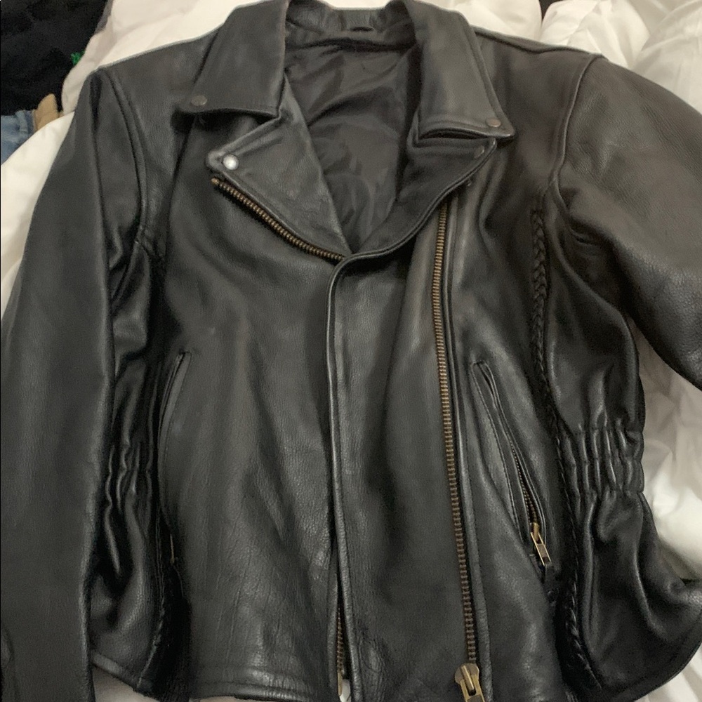 Unik LEATHER Jacket WMNS Large - Picture 2 of 11